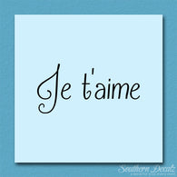 French Je T'Aime