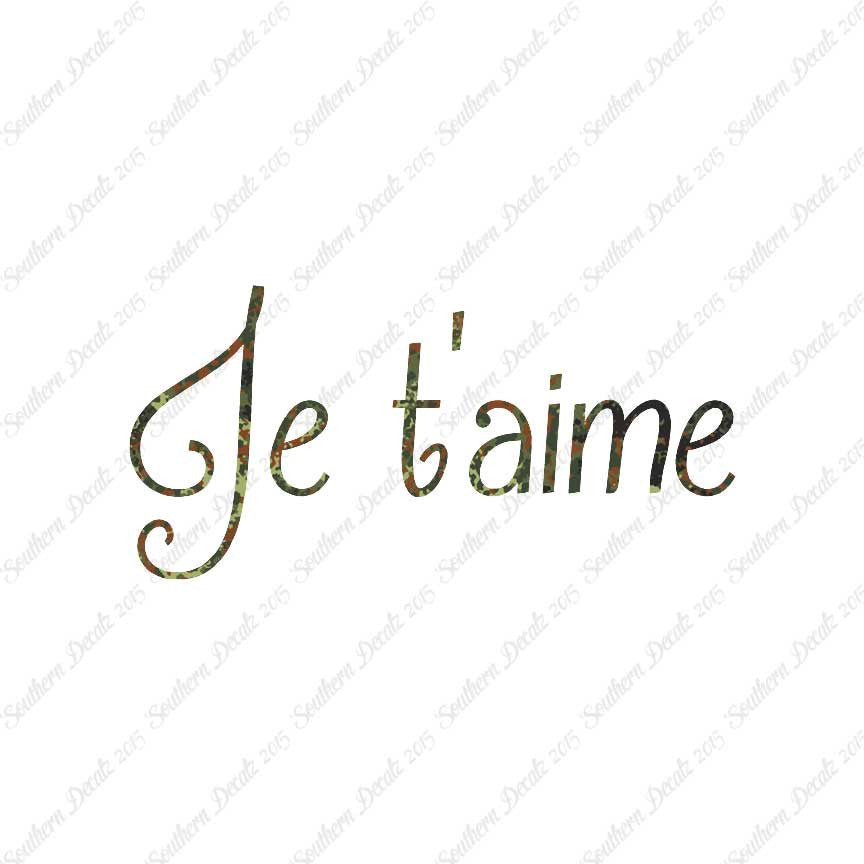 French Je T'Aime