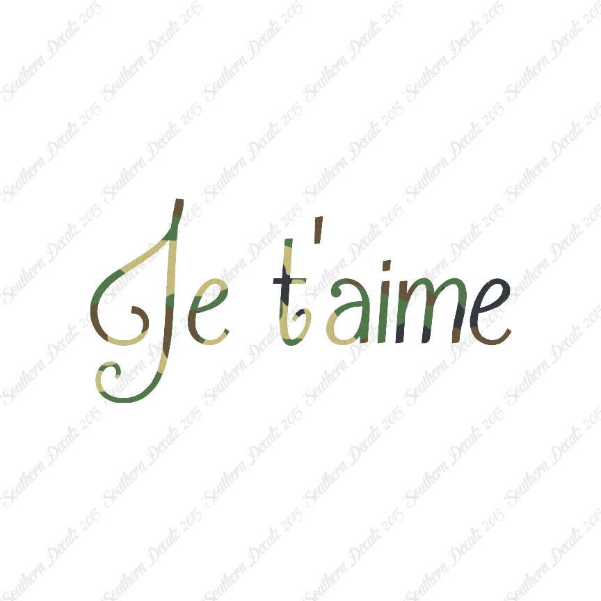 French Je T'Aime