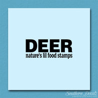 Deer Natures Food Stamps