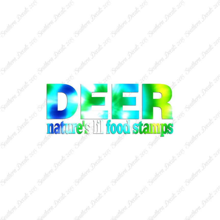 Deer Natures Food Stamps