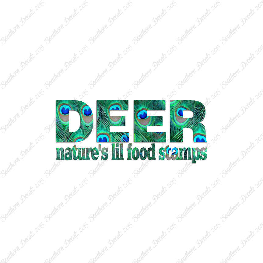 Deer Natures Food Stamps