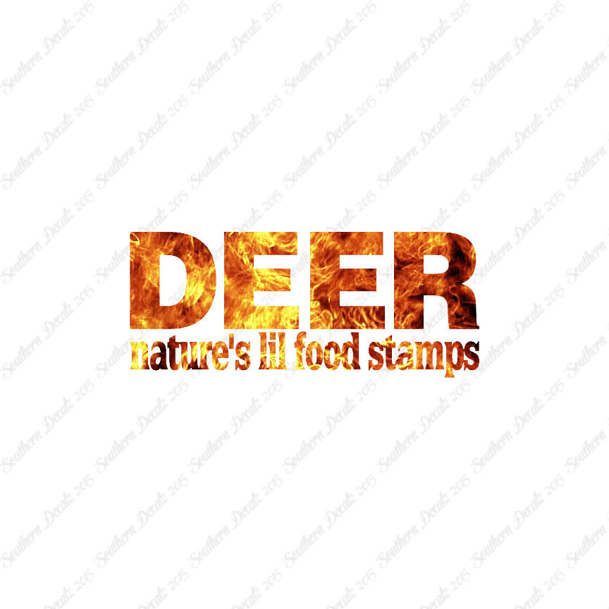 Deer Natures Food Stamps