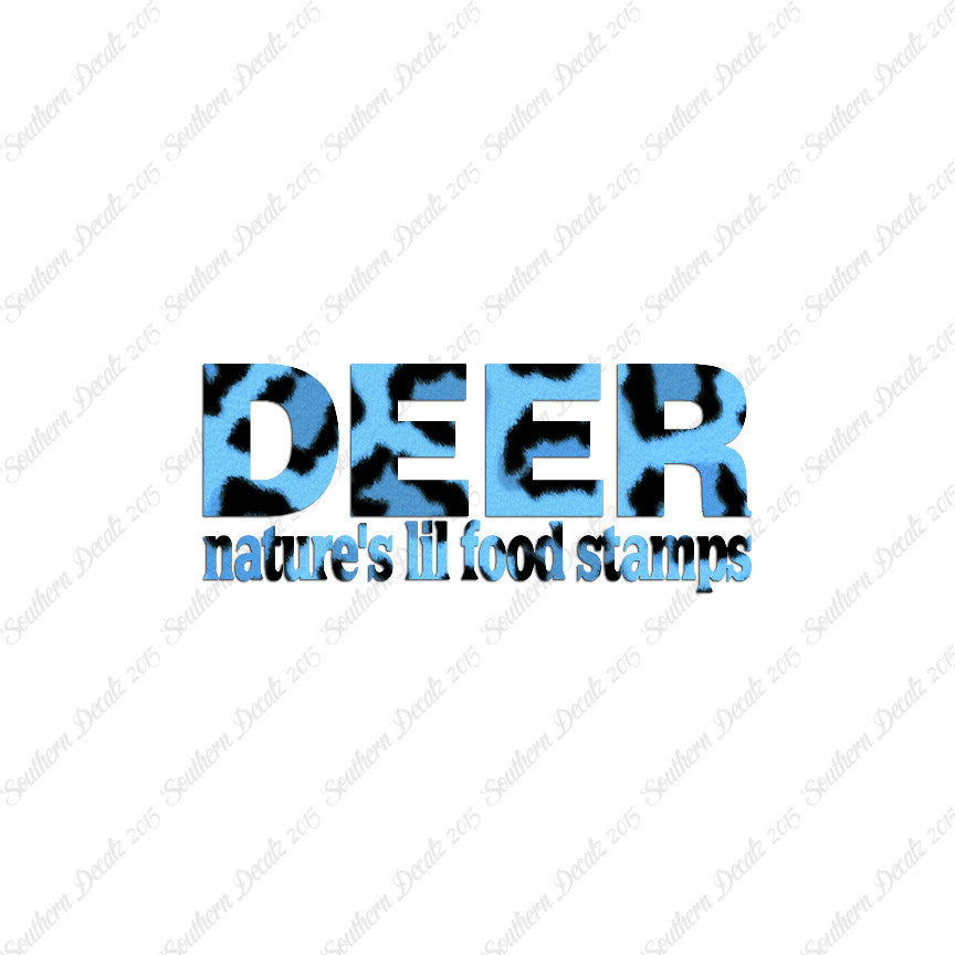 Deer Natures Food Stamps