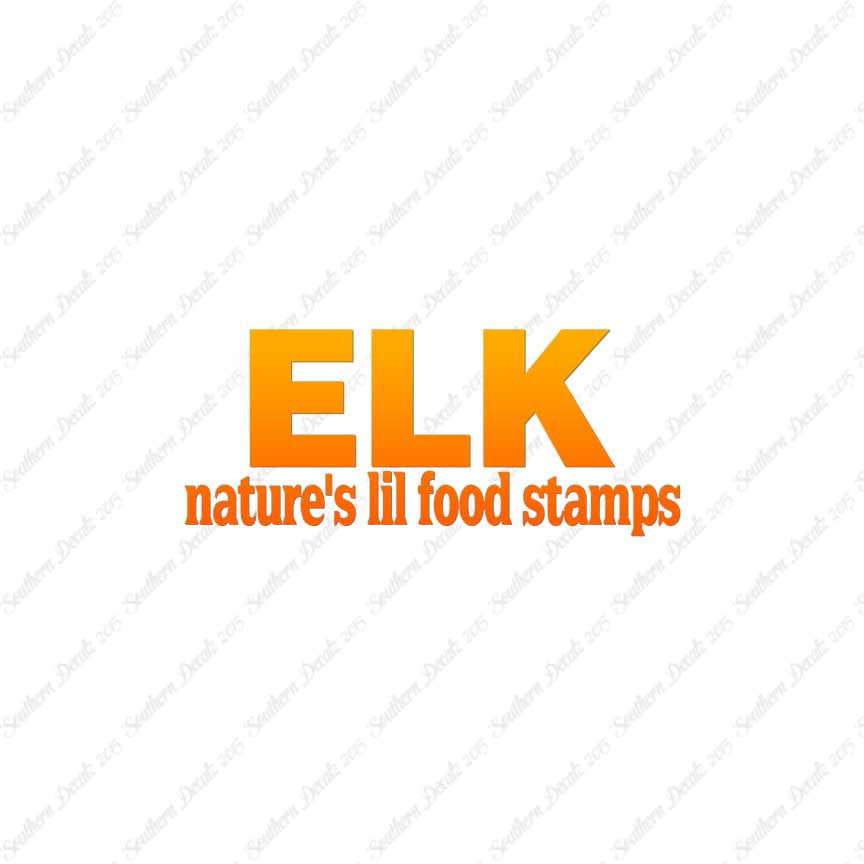 Elk Natures Food Stamps