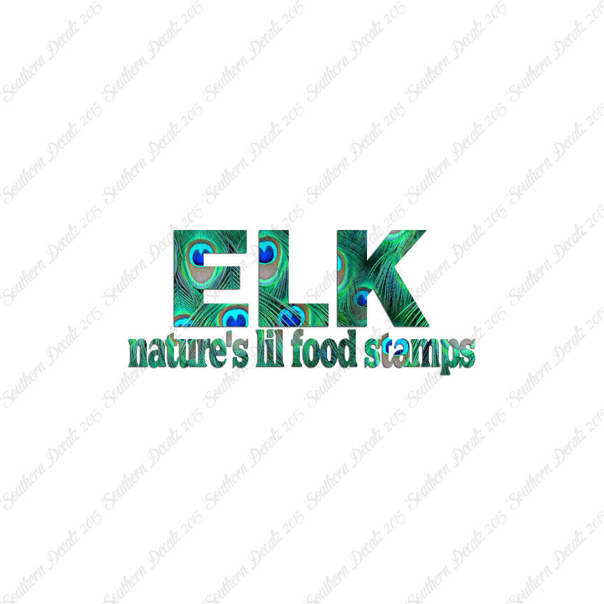 Elk Natures Food Stamps