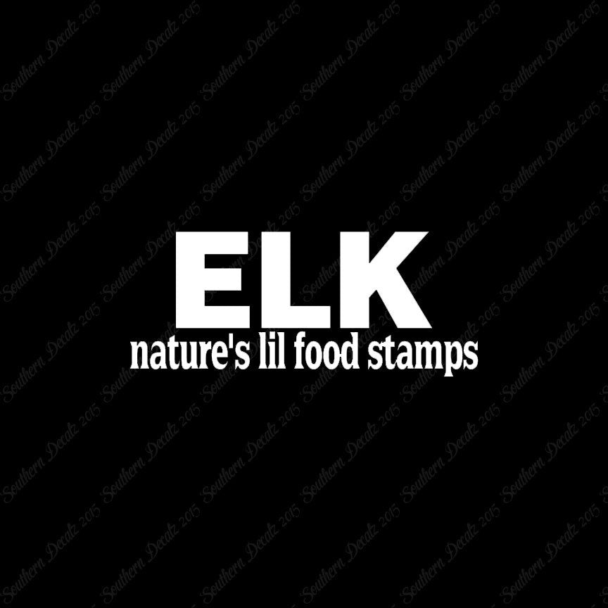 Elk Natures Food Stamps