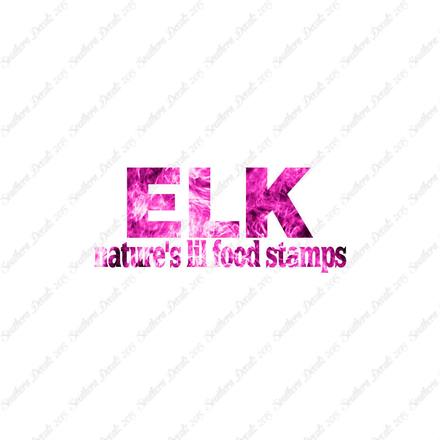 Elk Natures Food Stamps