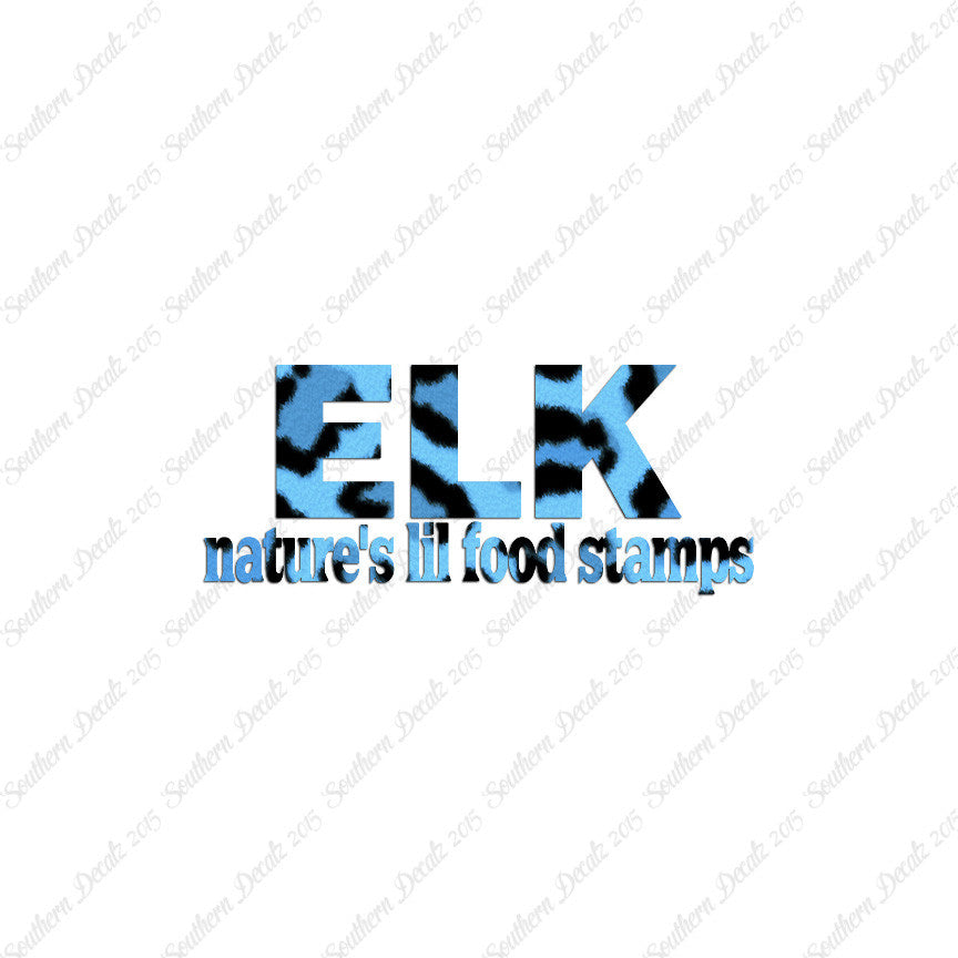 Elk Natures Food Stamps