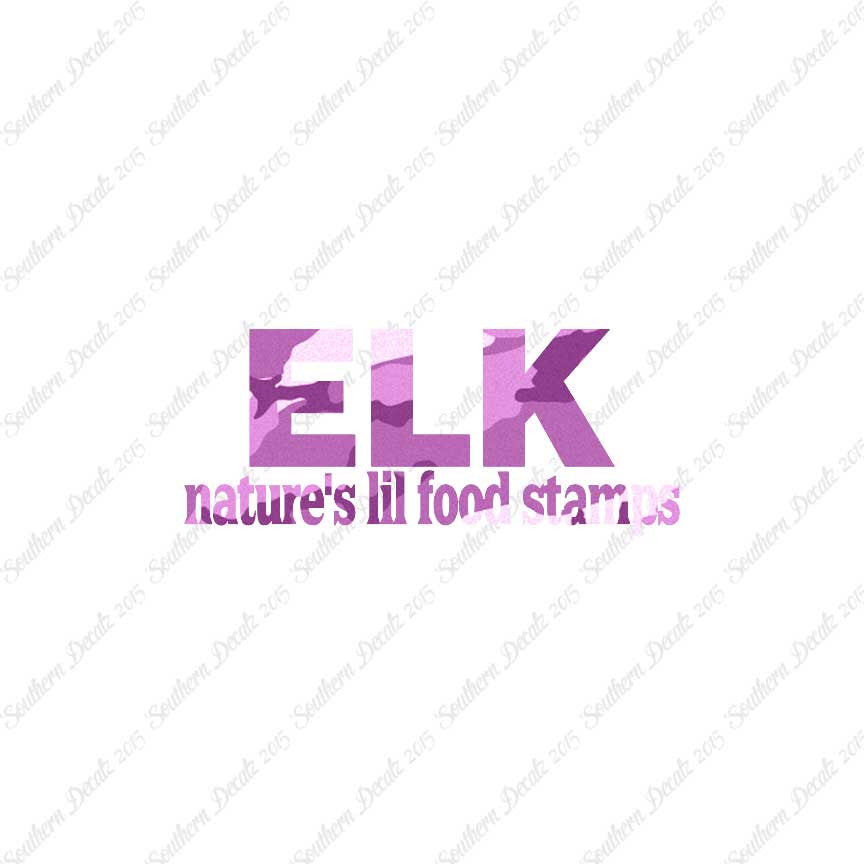 Elk Natures Food Stamps