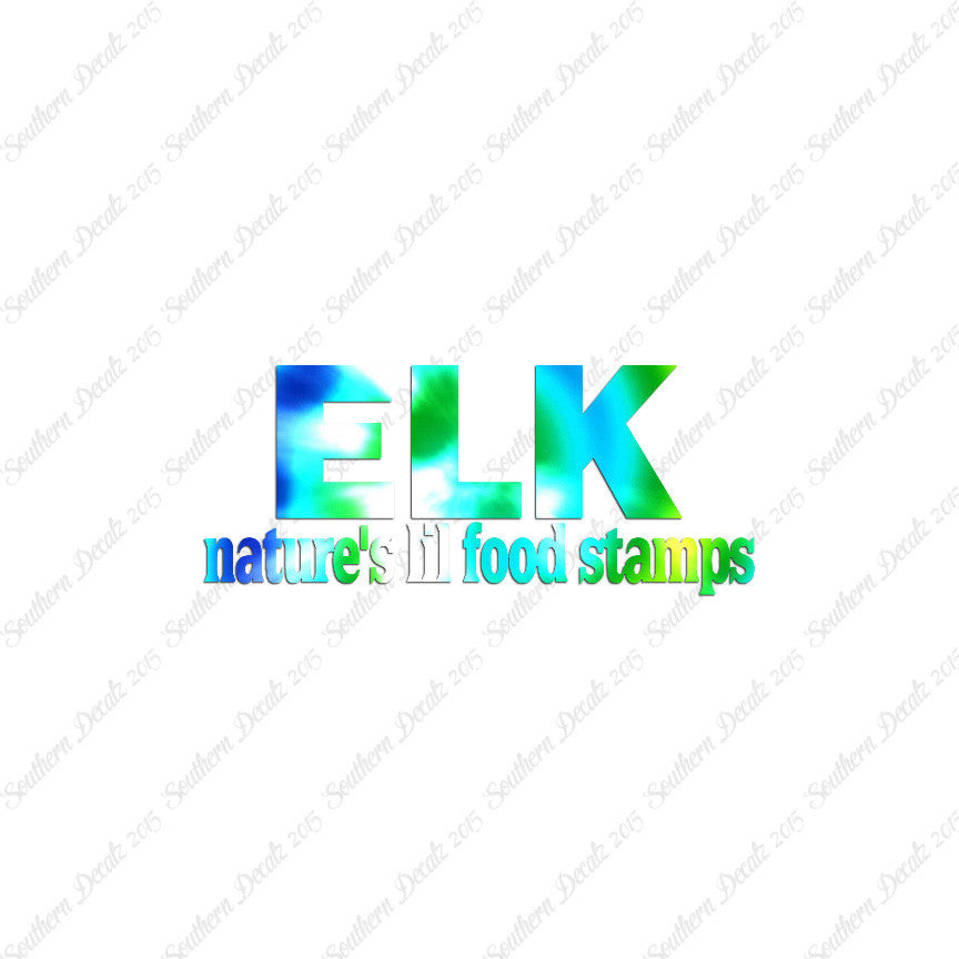 Elk Natures Food Stamps