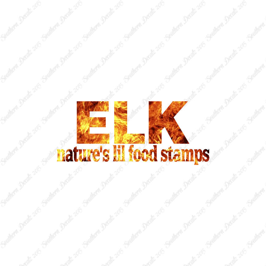 Elk Natures Food Stamps