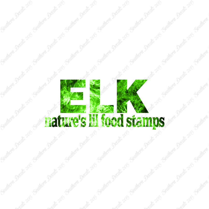 Elk Natures Food Stamps