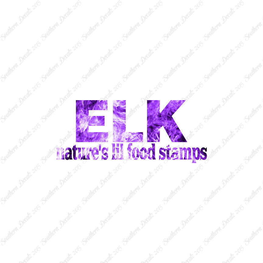 Elk Natures Food Stamps