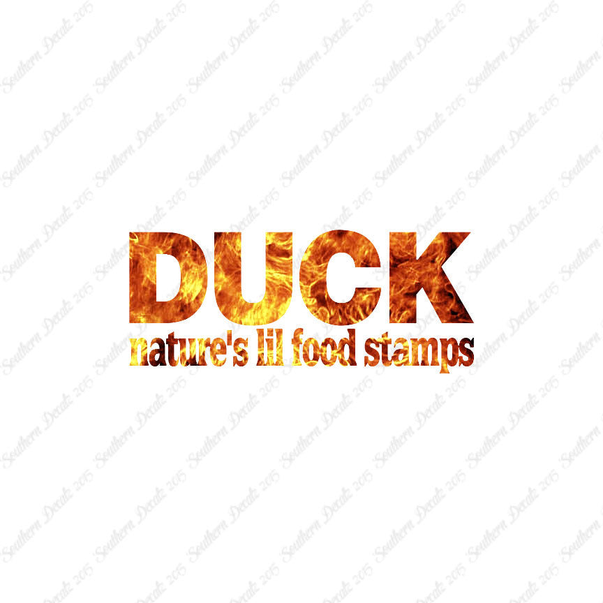 Duck Natures Food Stamps