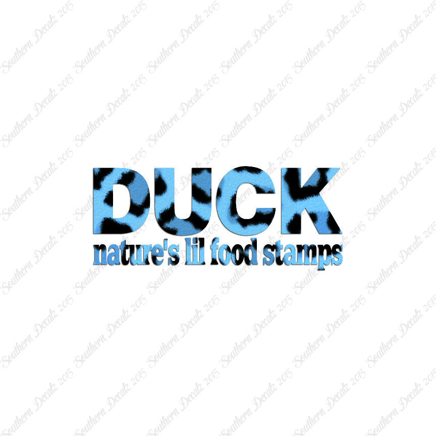 Duck Natures Food Stamps