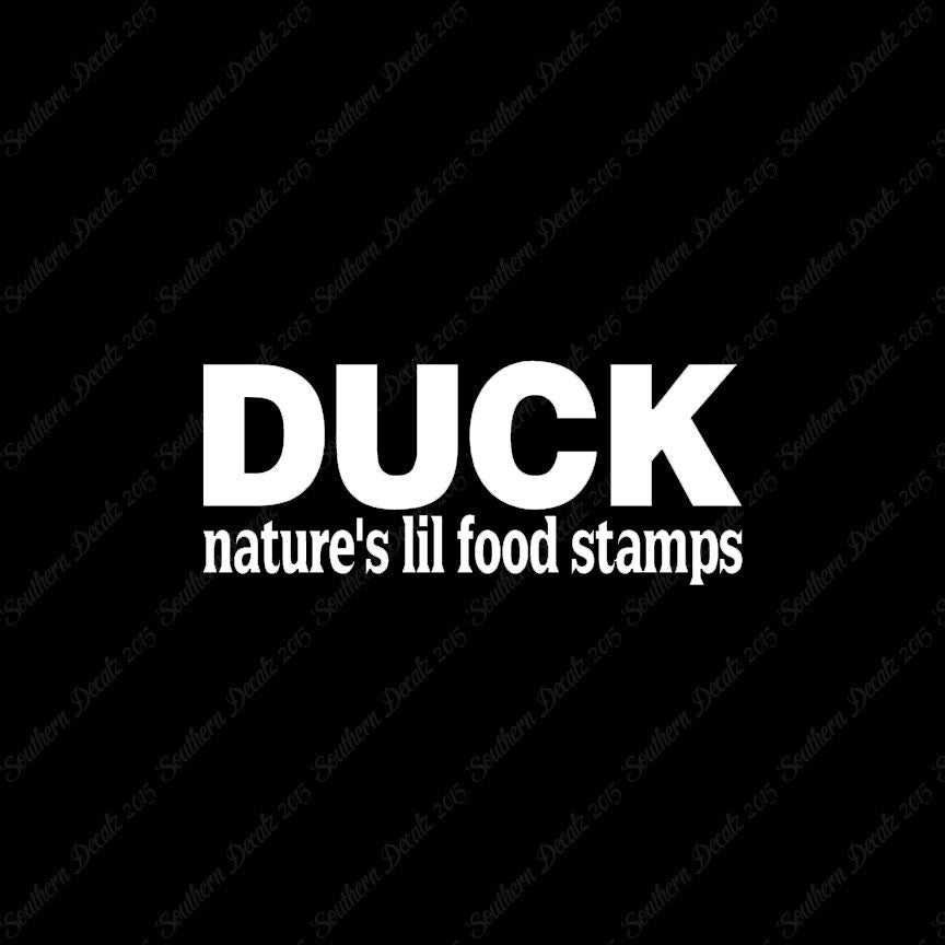 Duck Natures Food Stamps