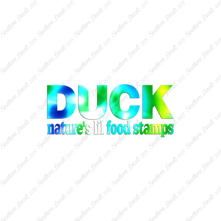 Duck Natures Food Stamps