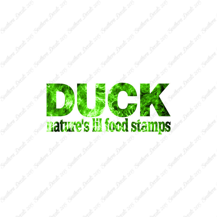 Duck Natures Food Stamps