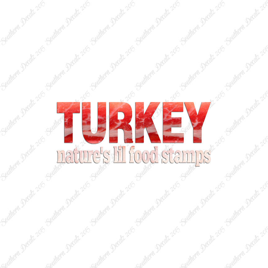 Turkey Natures Food Stamps