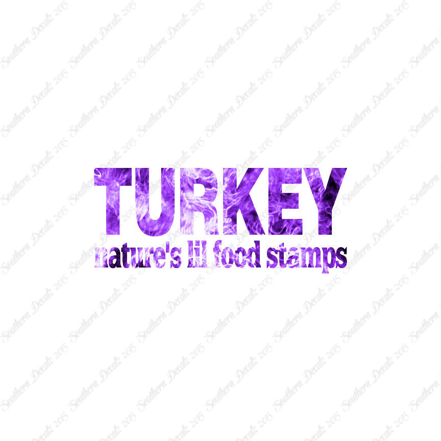 Turkey Natures Food Stamps