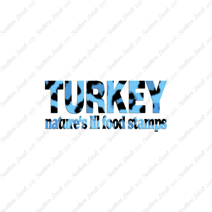 Turkey Natures Food Stamps