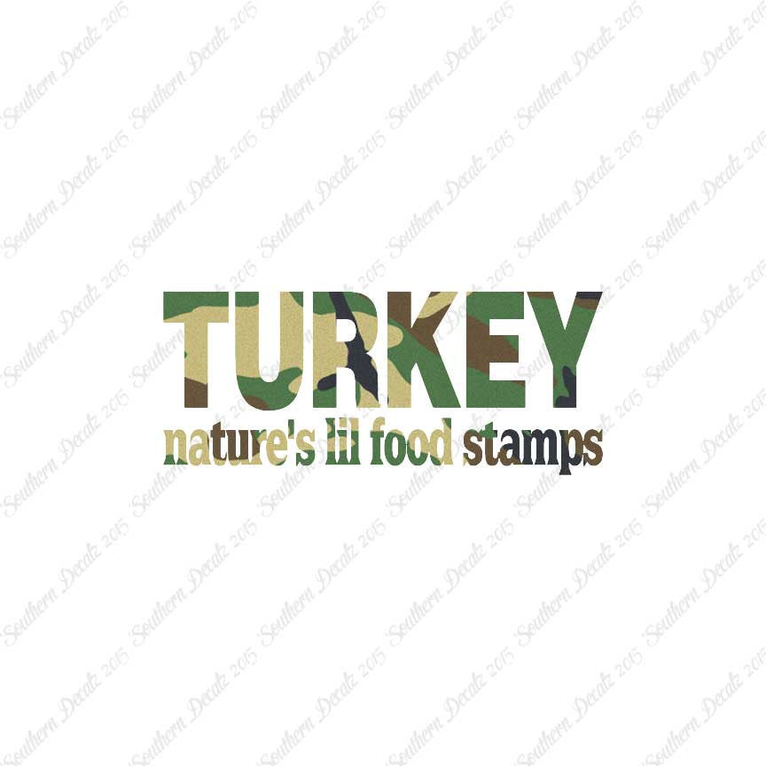 Turkey Natures Food Stamps