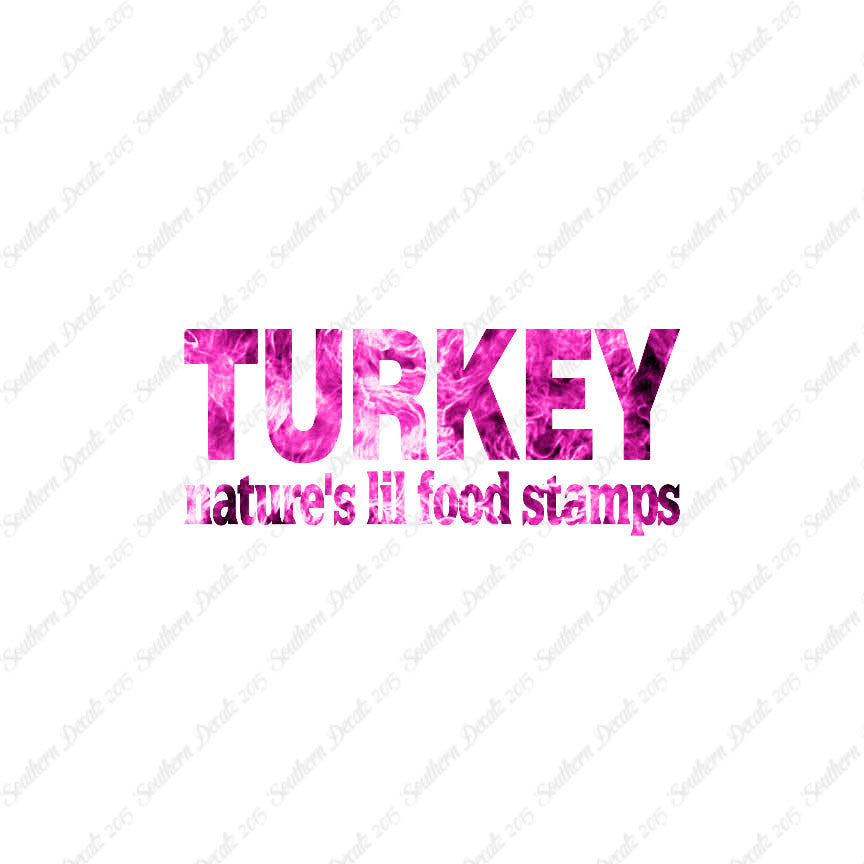 Turkey Natures Food Stamps