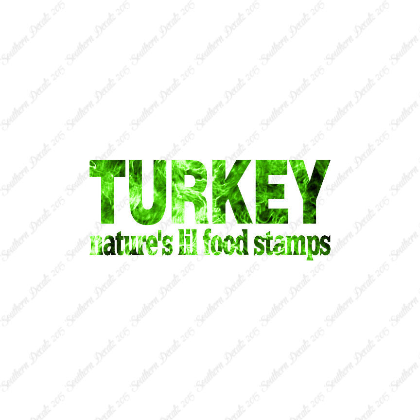 Turkey Natures Food Stamps