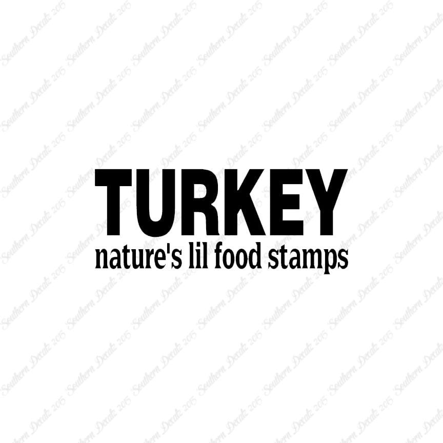 Turkey Natures Food Stamps