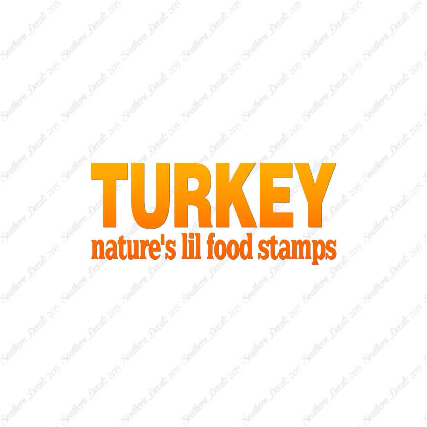 Turkey Natures Food Stamps