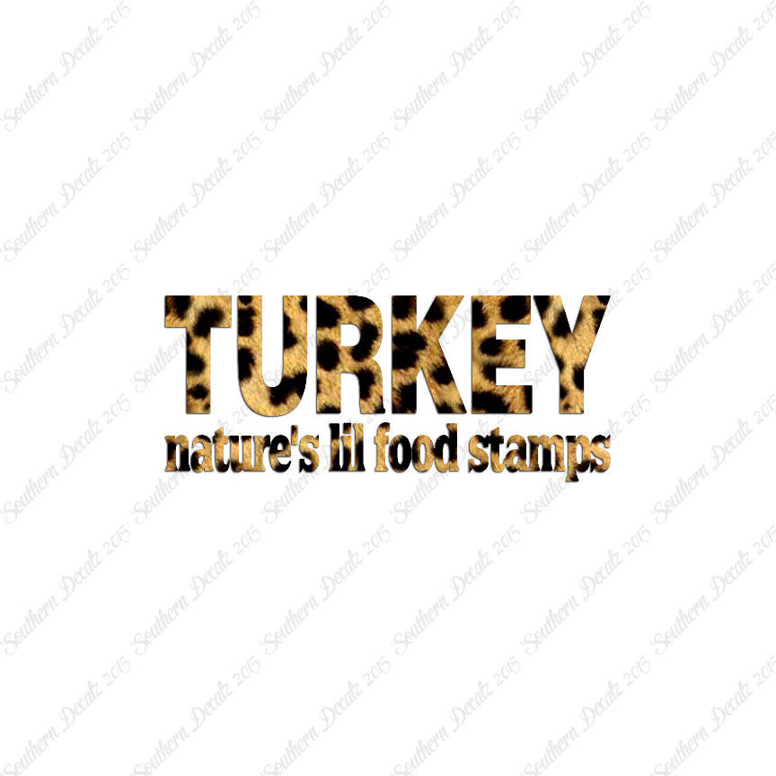 Turkey Natures Food Stamps