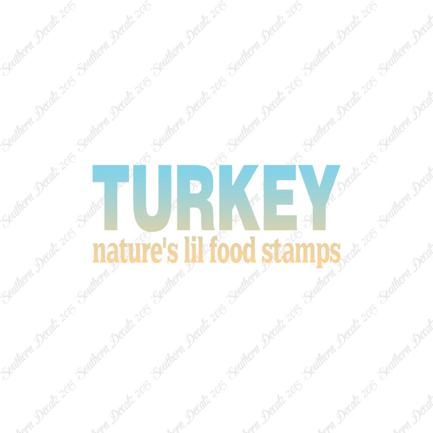 Turkey Natures Food Stamps