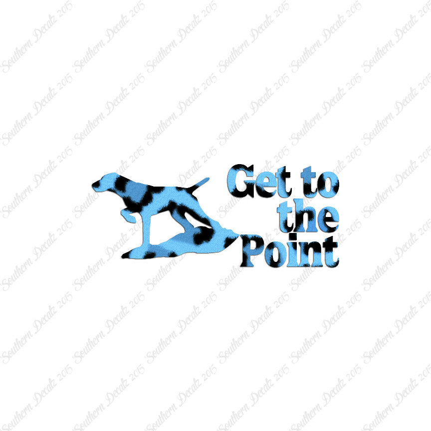 Get To The Point Hunting