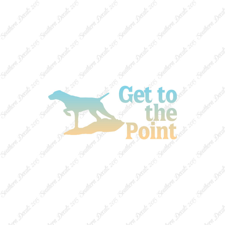 Get To The Point Hunting