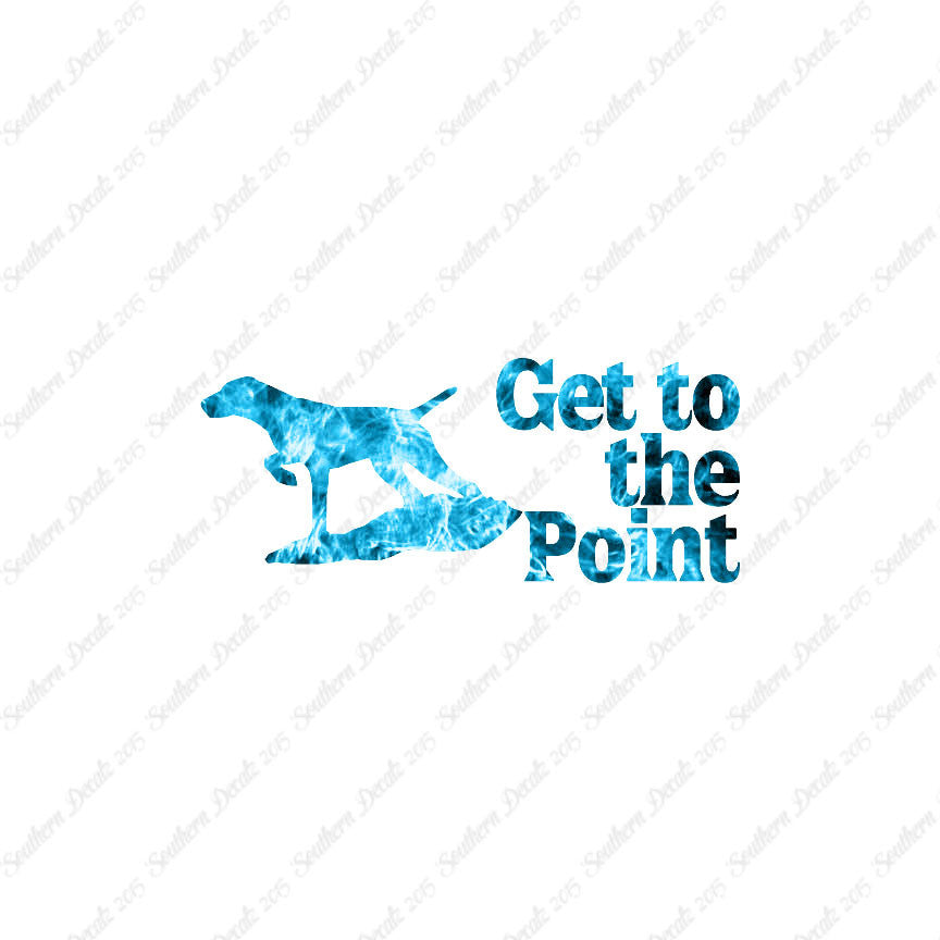 Get To The Point Hunting