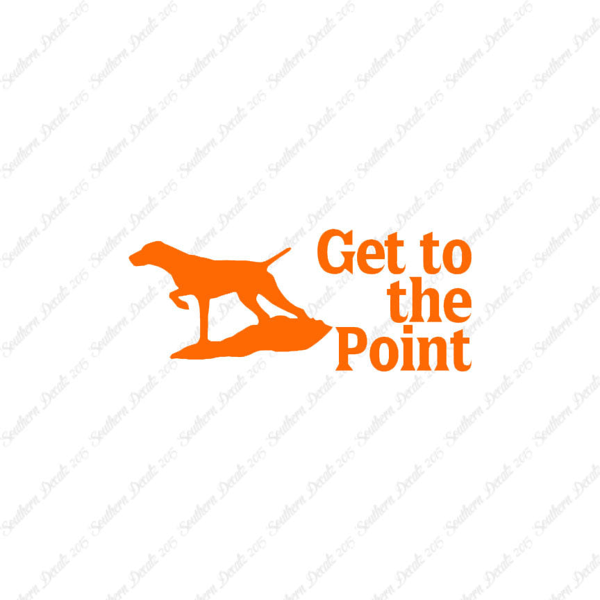 Get To The Point Hunting