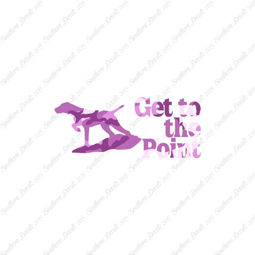 Get To The Point Hunting