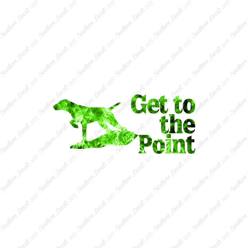 Get To The Point Hunting