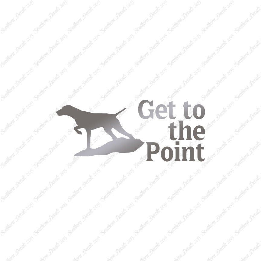 Get To The Point Hunting