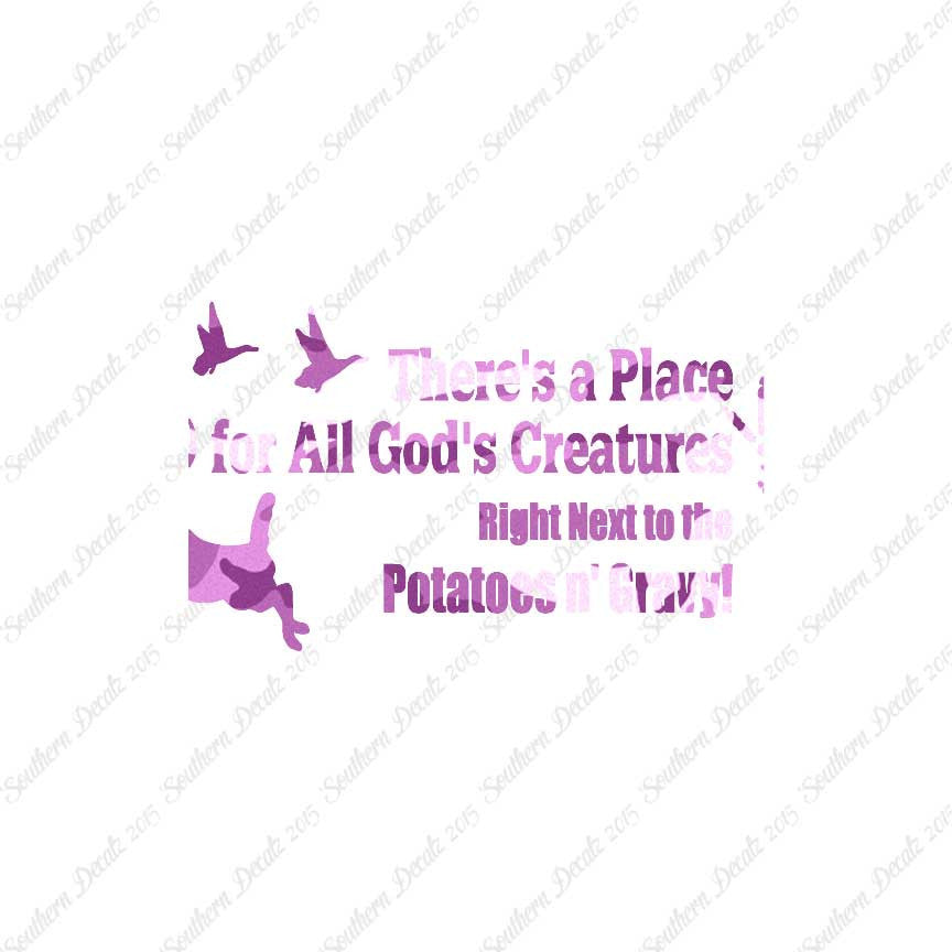 Place All God's Creatures Funny Hunting