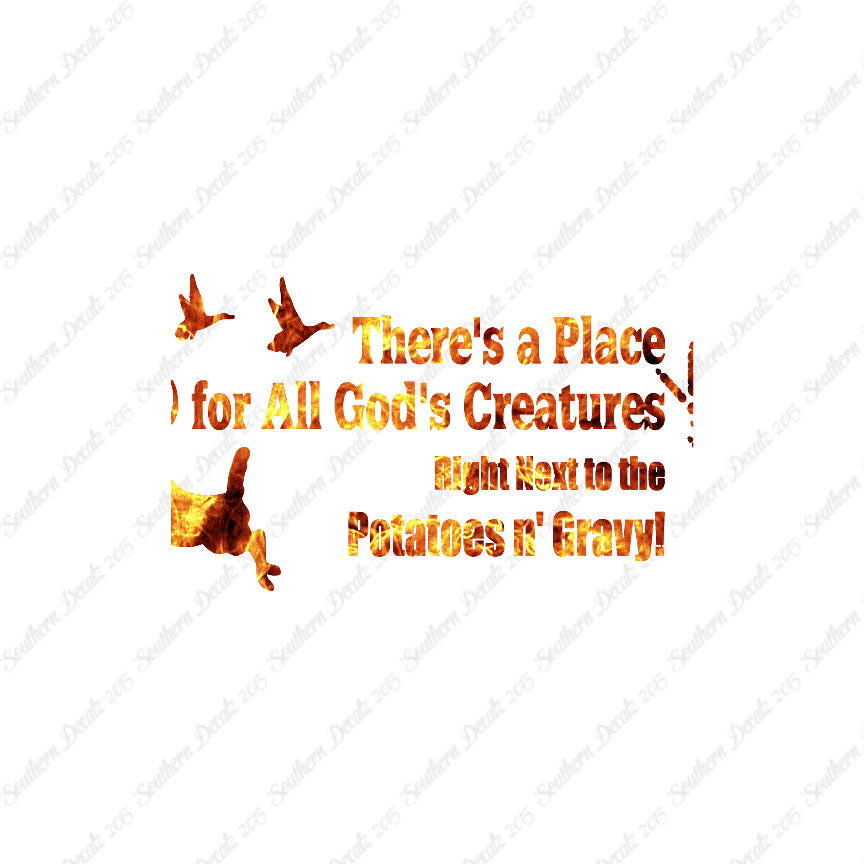Place All God's Creatures Funny Hunting