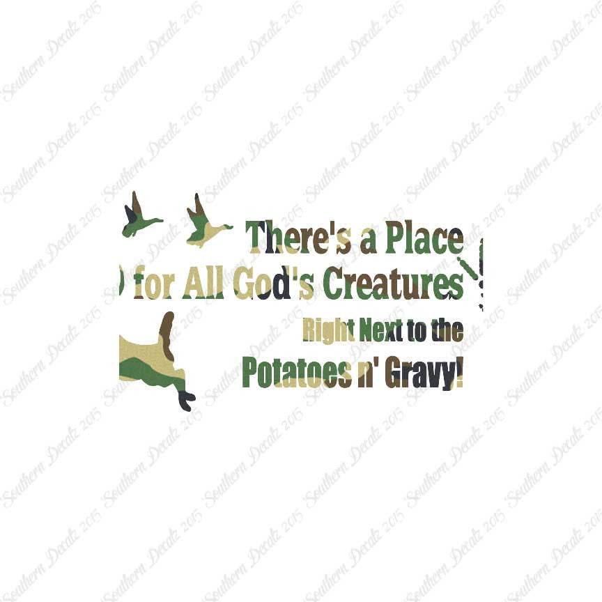 Place All God's Creatures Funny Hunting
