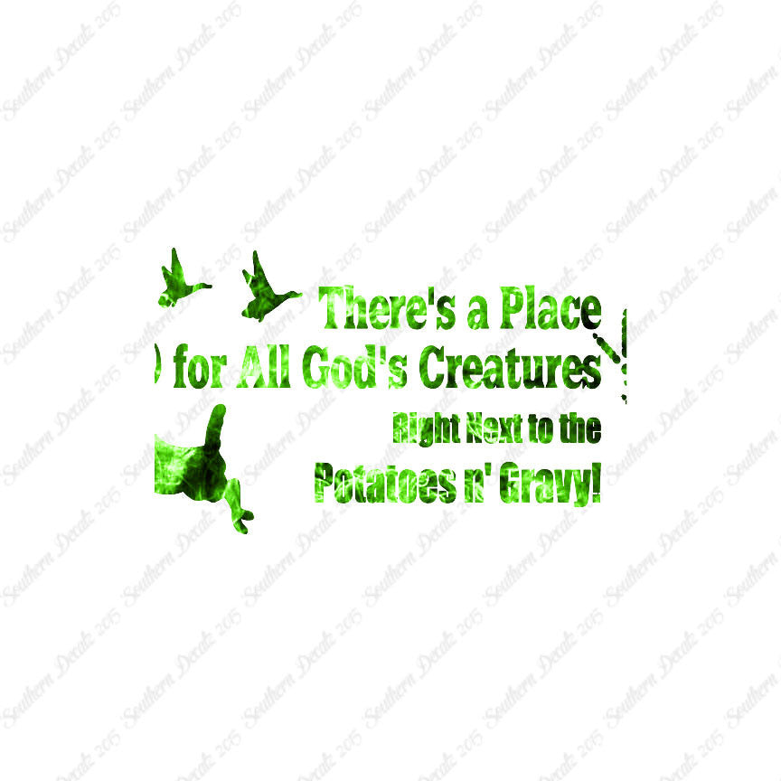 Place All God's Creatures Funny Hunting