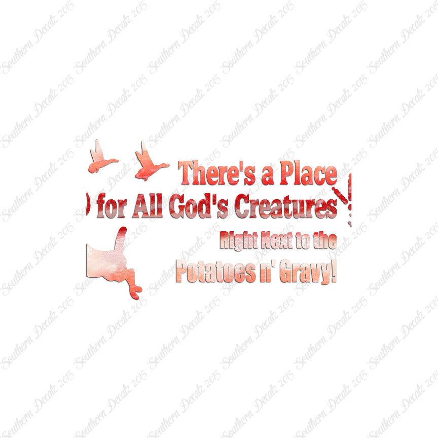 Place All God's Creatures Funny Hunting