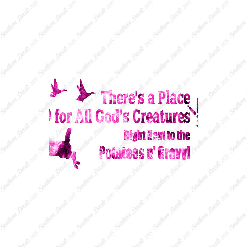 Place All God's Creatures Funny Hunting