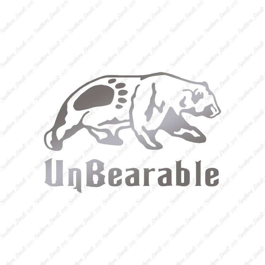 Unbearable Bear Claw Hunting