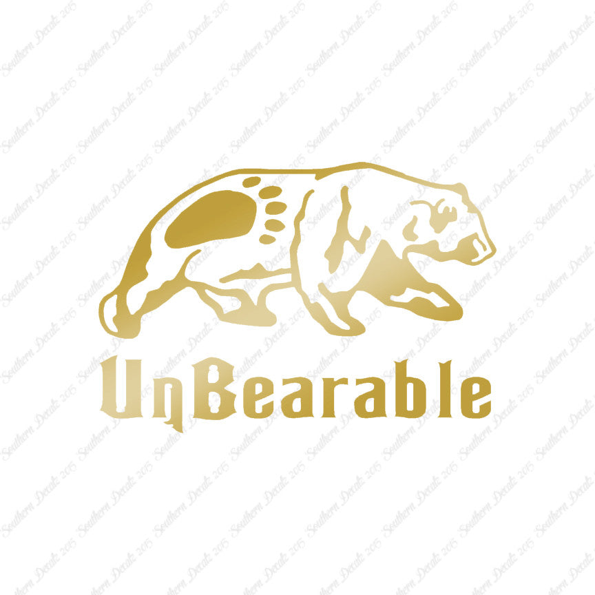Unbearable Bear Claw Hunting