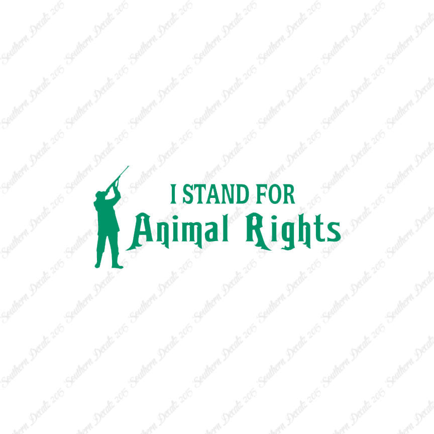 Stand For Animal Rights Hunting