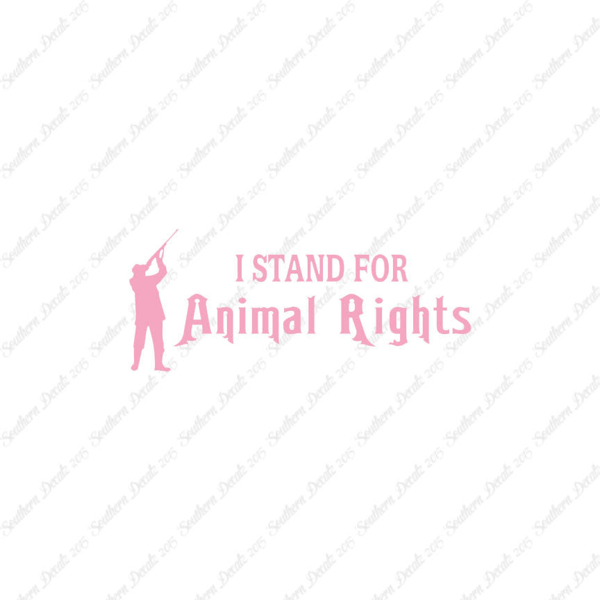 Stand For Animal Rights Hunting